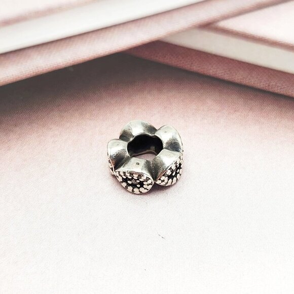 Pandora Cascading Glamour Spacer 925 Sterling Silver Dangle Charm Authentic - Picture 1 of 2